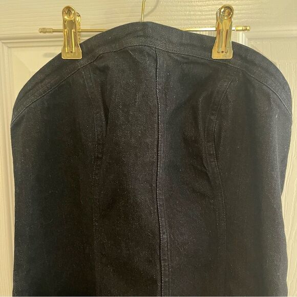 Anthropologie Denim Strapless Bodycon Dress NWT - Picture 4 of 13